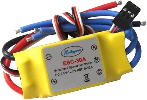 Miniatura 3 de Controlador de velocidad sin escobillas 30A ESC para el multirotor del avión del helicóptero RC
