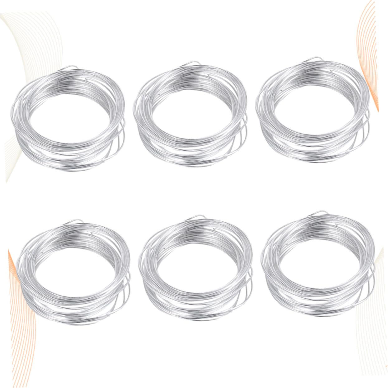 DOITOOL 12rolls Bendable Aluminum Wire for Crafting Wire for Doll Skeletons Sculptures Floral Arrangements and Model Making and -