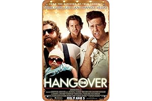 Vintage The Hangover Movie Poster Tin Sign