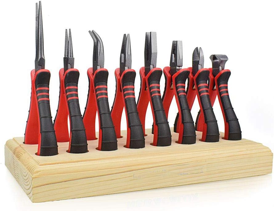 Cikonielf pinces de 5 pouces Lot de 8 pinces fines de 12,7 cm pour la Cikonielf pinces de 5 pouces Lot de 8 pinces fines de 12,7 cm pour la