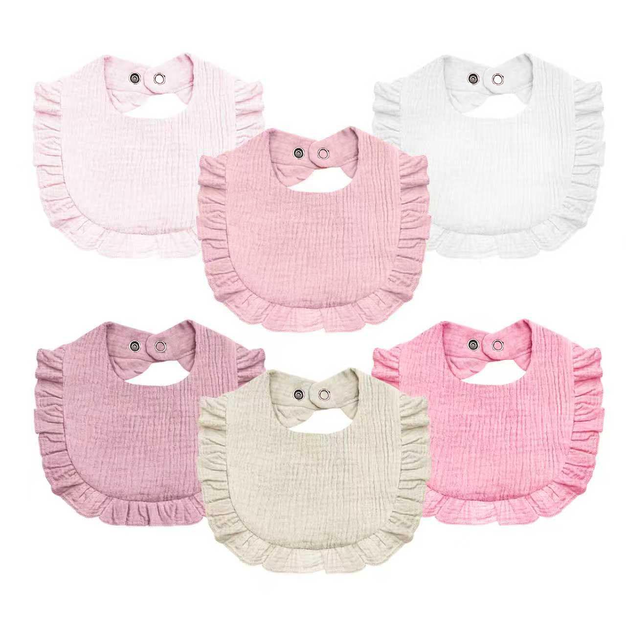NISXABEBE Baby Muslin Bibs - bibs and burp cloths | Mubboo
