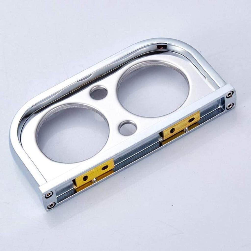 Simple All Copper Electroplating Toothbrush Cup Holder, Toothbrush Set, Kitchen Bathroom Storage Rack