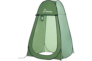 WolfWise Pop-Up Privacy Shower Tent for Camping