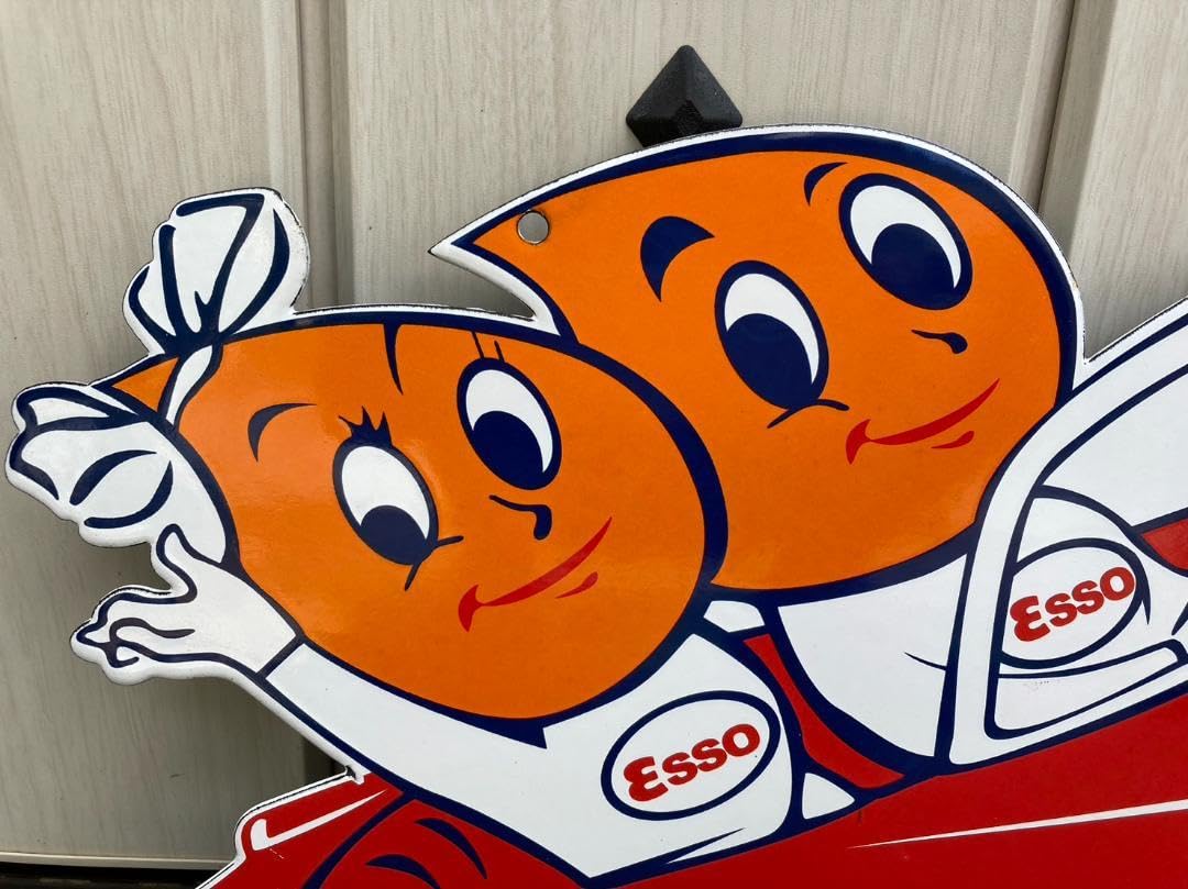 ESSO エッソ君 2026年最新Yahoo!オークション 看板の中古品・新品 
