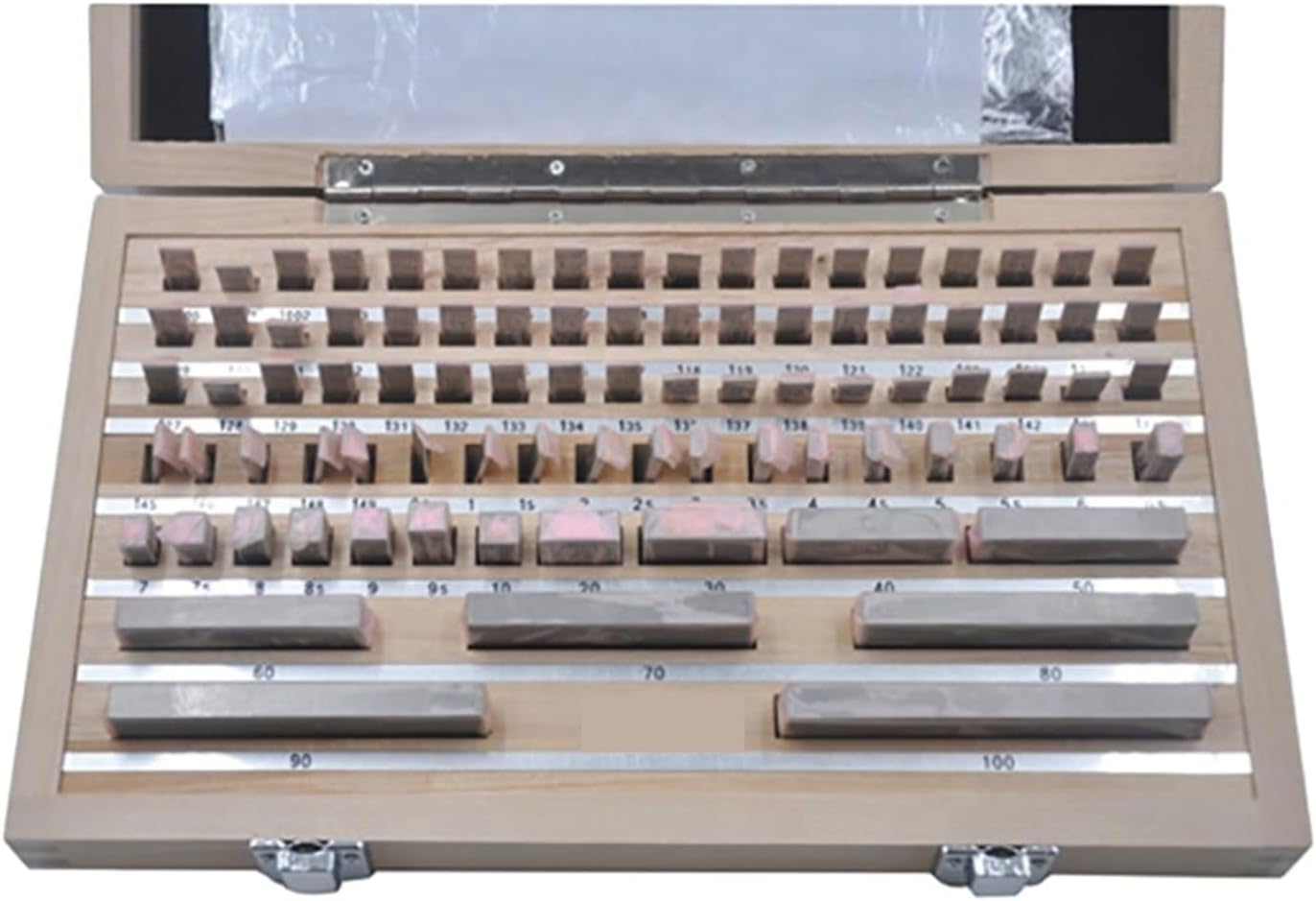 Precision Measurement Tool Gauge Blocks 83pcs Calibration Gauge Block Set Precise Measurements