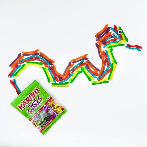 Miniatura 5 de HARIBO Gummi Candy, Twin Snakes, bolsa de 8 onzas (paquete de 10)
