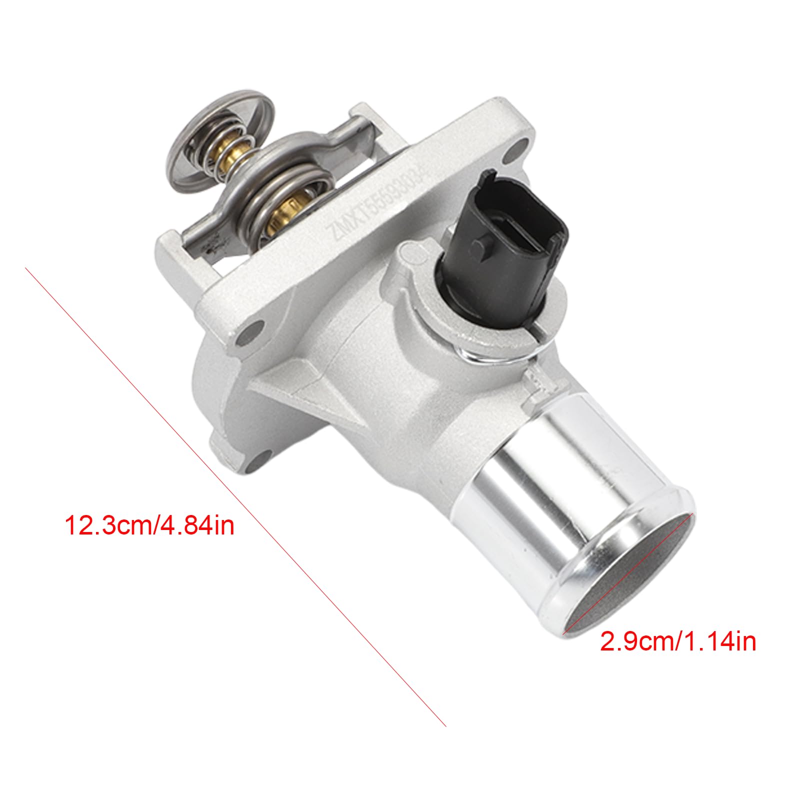Termostat chłodziwa z obudową i uszczelką, czujnik 2-biegunowy przód lewy do Cruze Orlando Astra Insignia Vectra Zafira 96984104 termostat płynu chłodzącego 71770832