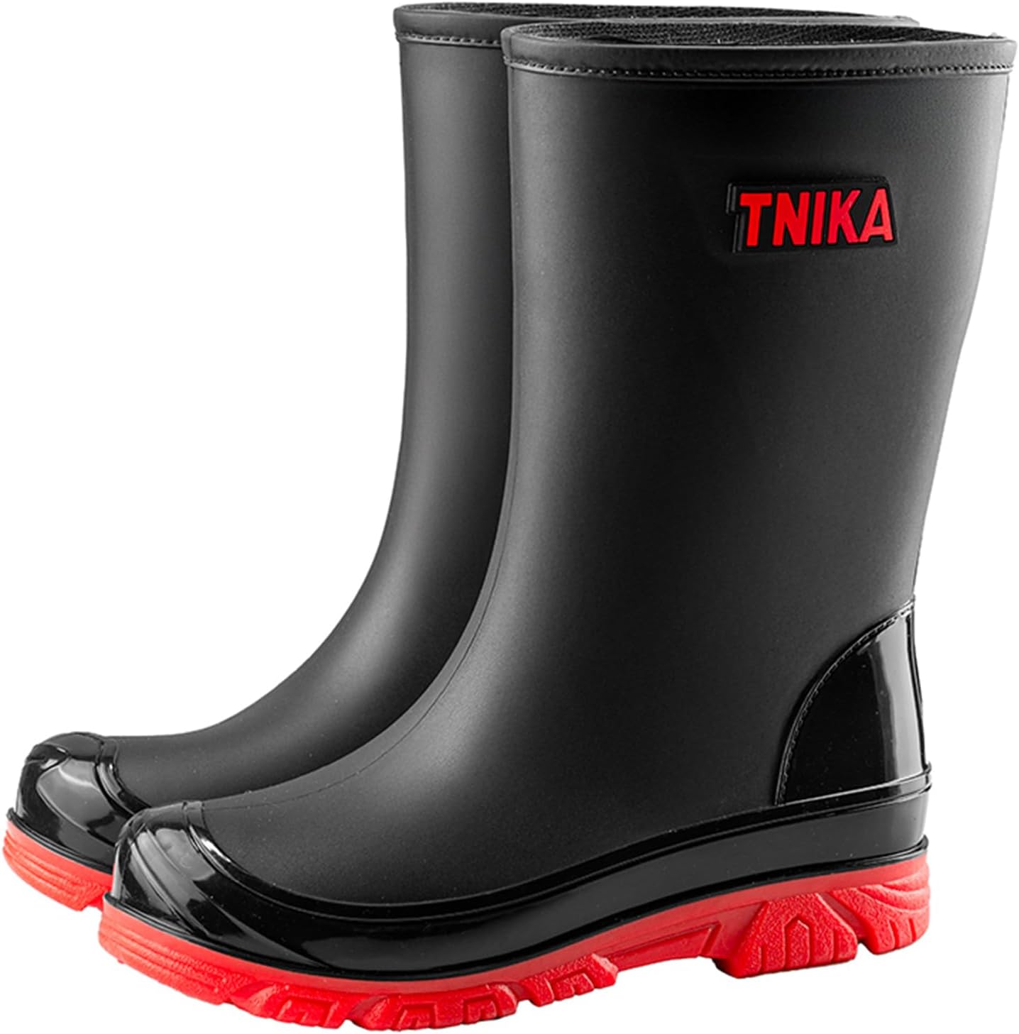 Rain Boots for Men Mid & Knee-High - Waterproof Lightweight Slip Resistant Garden Fishing Shoes