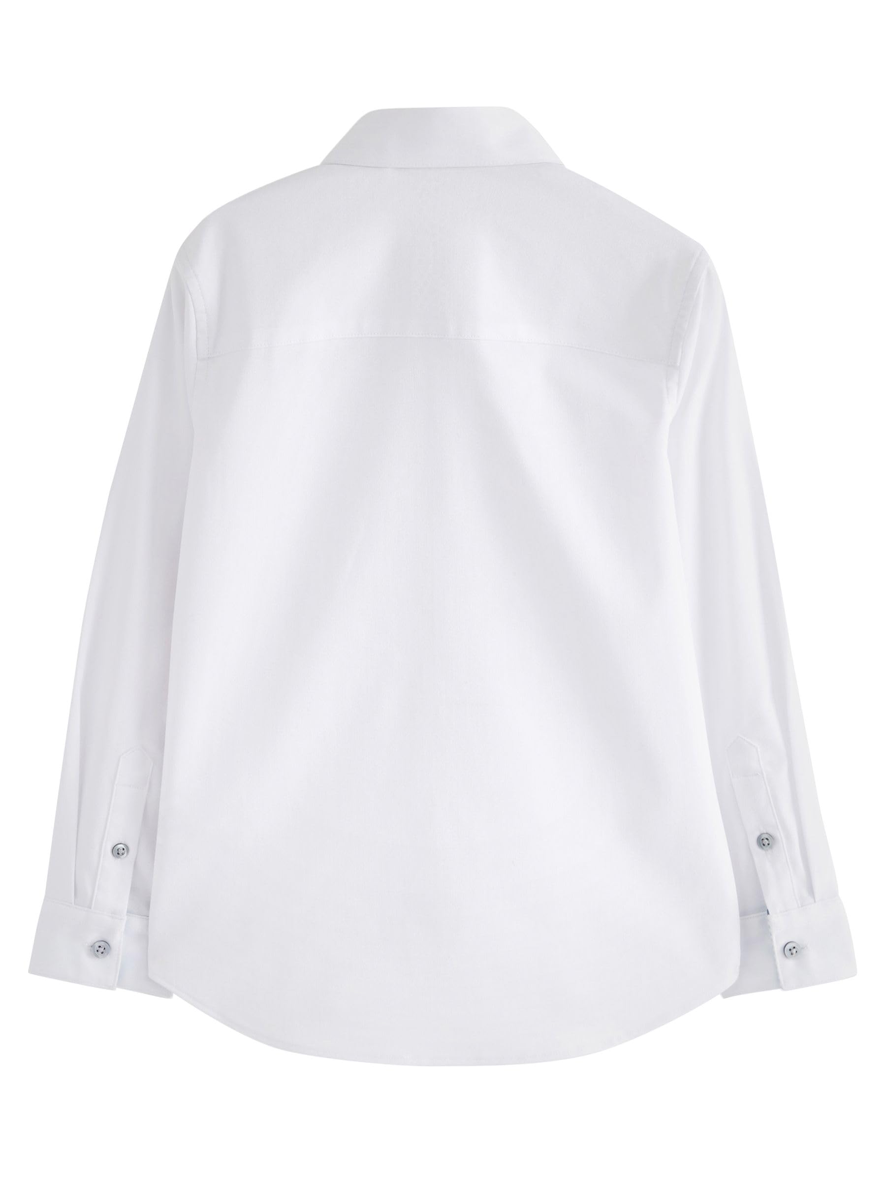 NEXT Niños Camisa de Vestir de Manga Larga con Ribetes