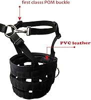 Vista 1 de Bozal de pastoreo de caballos con cabestro para respirar fácilmente y cómodo (grande)