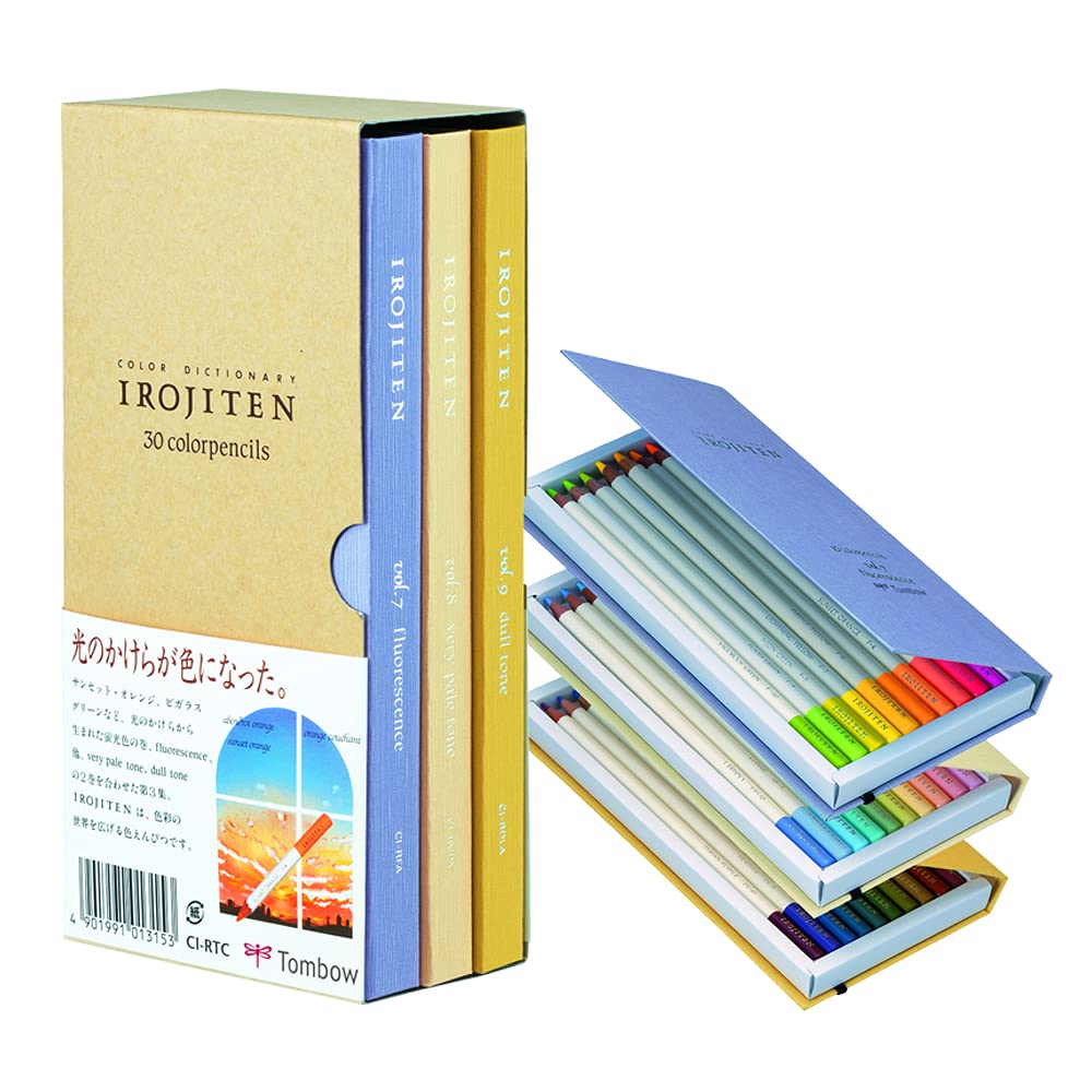 TombowIrojiten CI-RTC-30C Colour Pencils (Box of 30)
