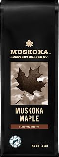 Muskoka Roastery Coffee, Muskoka Maple, Medium Roast, Ground Coffee, 454g