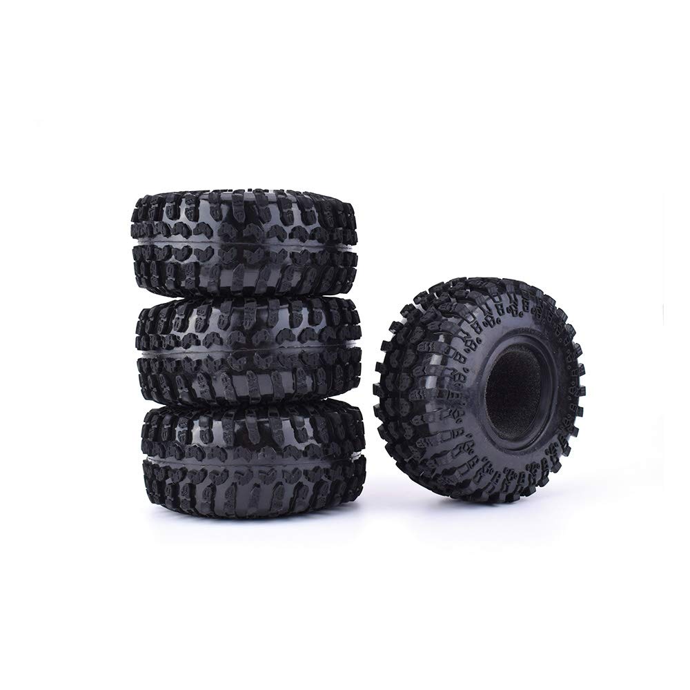 KEEDA 2.2 Inch 130mm Tires Rubber Tyres for 1:10 Scale RC Rock Crawler Car Axial SCX10 D90 RR10 Wraith Yeti - Image 4