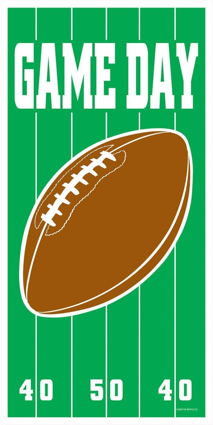 PMU Football Party Supplies and Decorations - Game Clapper 7in Super Bowl Sports Theme Party Accessories Football Indoor/Outdoor Decorations (3/pkg) Pkg/1
