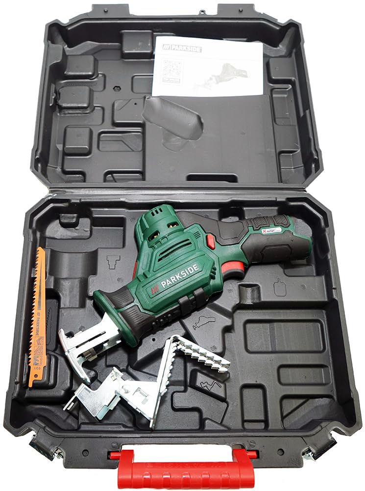 HEADNMORE® Bundle – PARKSIDE® 12 V akumulatorowa piła do gałęzi PAAS 12 + breloczek do kluczy HEADNMORE® (akumulator 1 x 2 Ah)