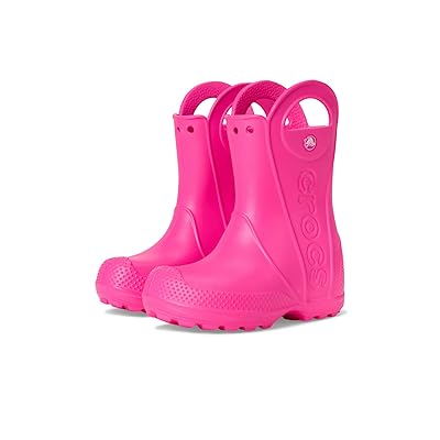 Crocs Kids Handle It Rain Boots (Toddler) Kids Shoes Pink Crush