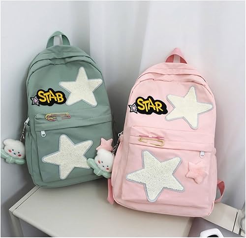 Miniatura 5 de Mochila de Halloween Y2K, linda mochila estética Kawaii para mujer, Negro -, Mochilas Daypack