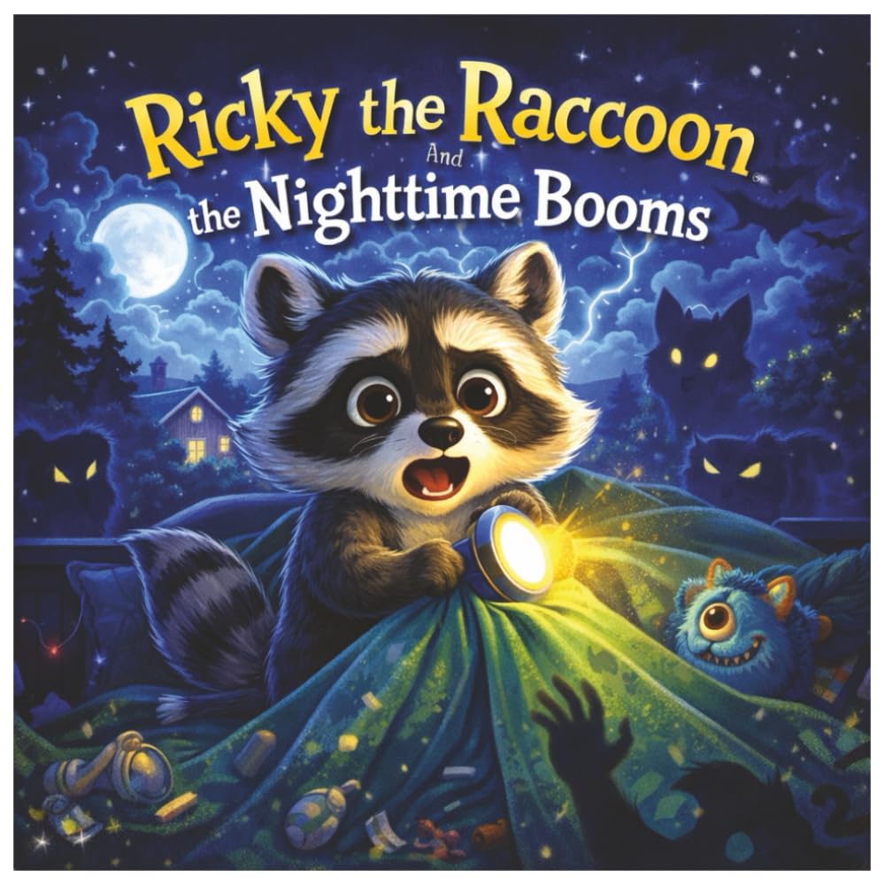 Ricky the Raccoon And the Nighttime Booms: The Adventures of Ricky the Brace Raccoon