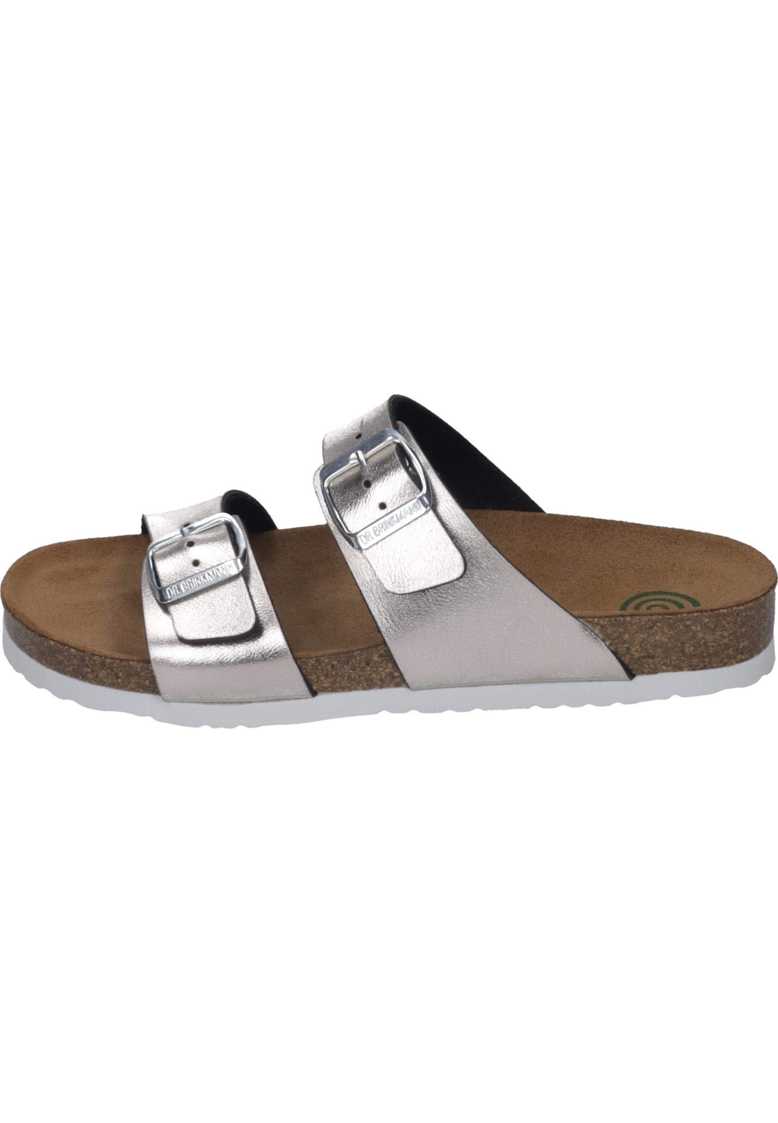 Dr. Brinkmann Damen-Pantolette silber (92)