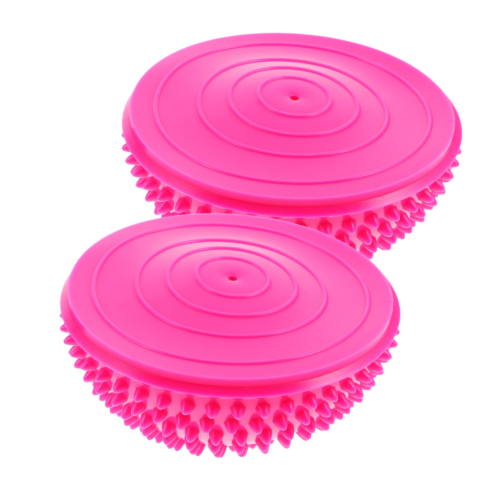 GOOHOCHY 2pcs Balance Trainer Half Ball Sensory Yoga Ball for Exercise and Stability Training Fitness Equipment for Home Use and Structured Classes