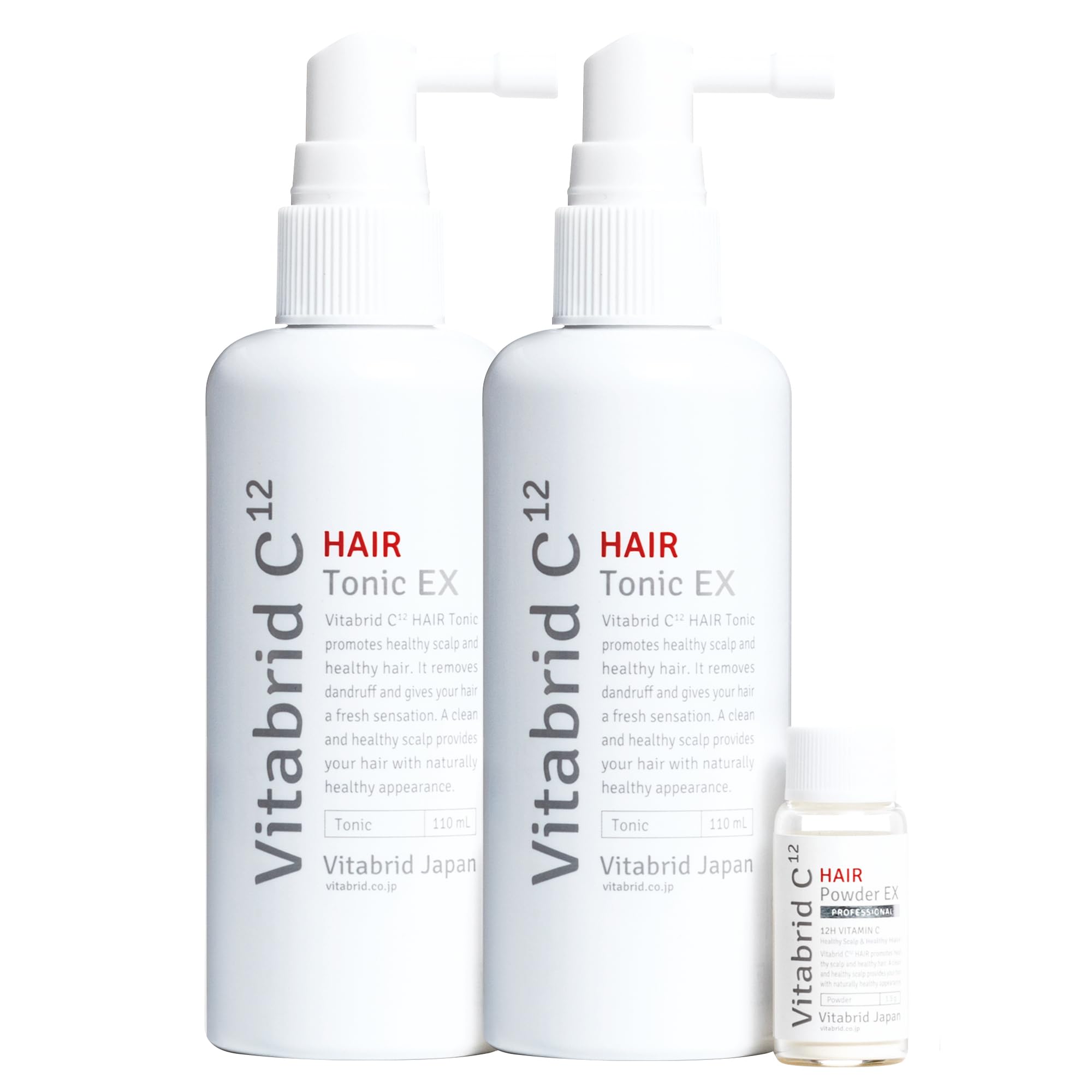 Amazon | 薬用育毛剤 ビタブリッドC ヘアートニックセット EX 