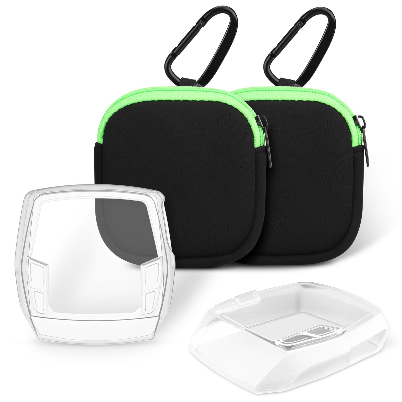 CLOPAE 2 Pack E-Bike Screen Protector Case for Bosch Intuvia, Screen Protector E-Bike Case, Transparent, Protection Against Stones and Water, Display Protective Case E-Bike Accessories