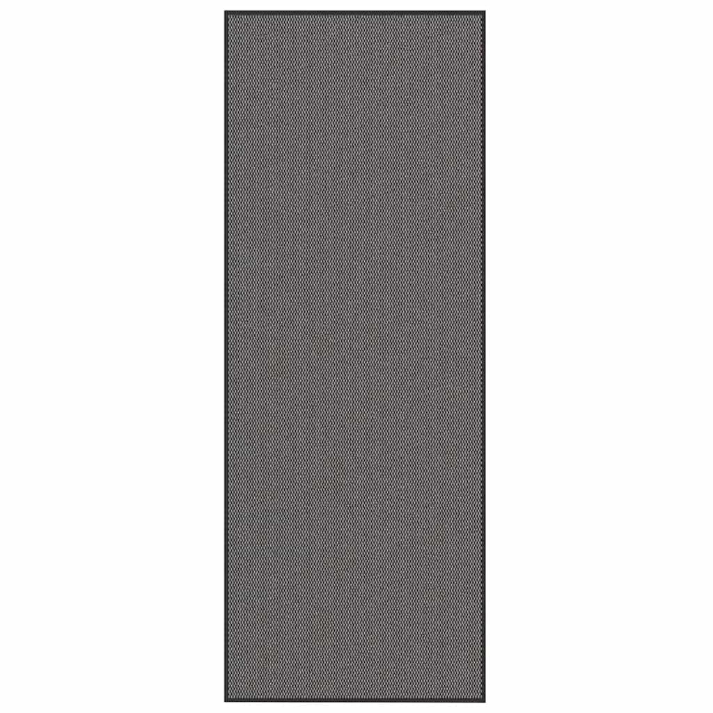 vidaXL Felpudo Antracita 115x300 cm
