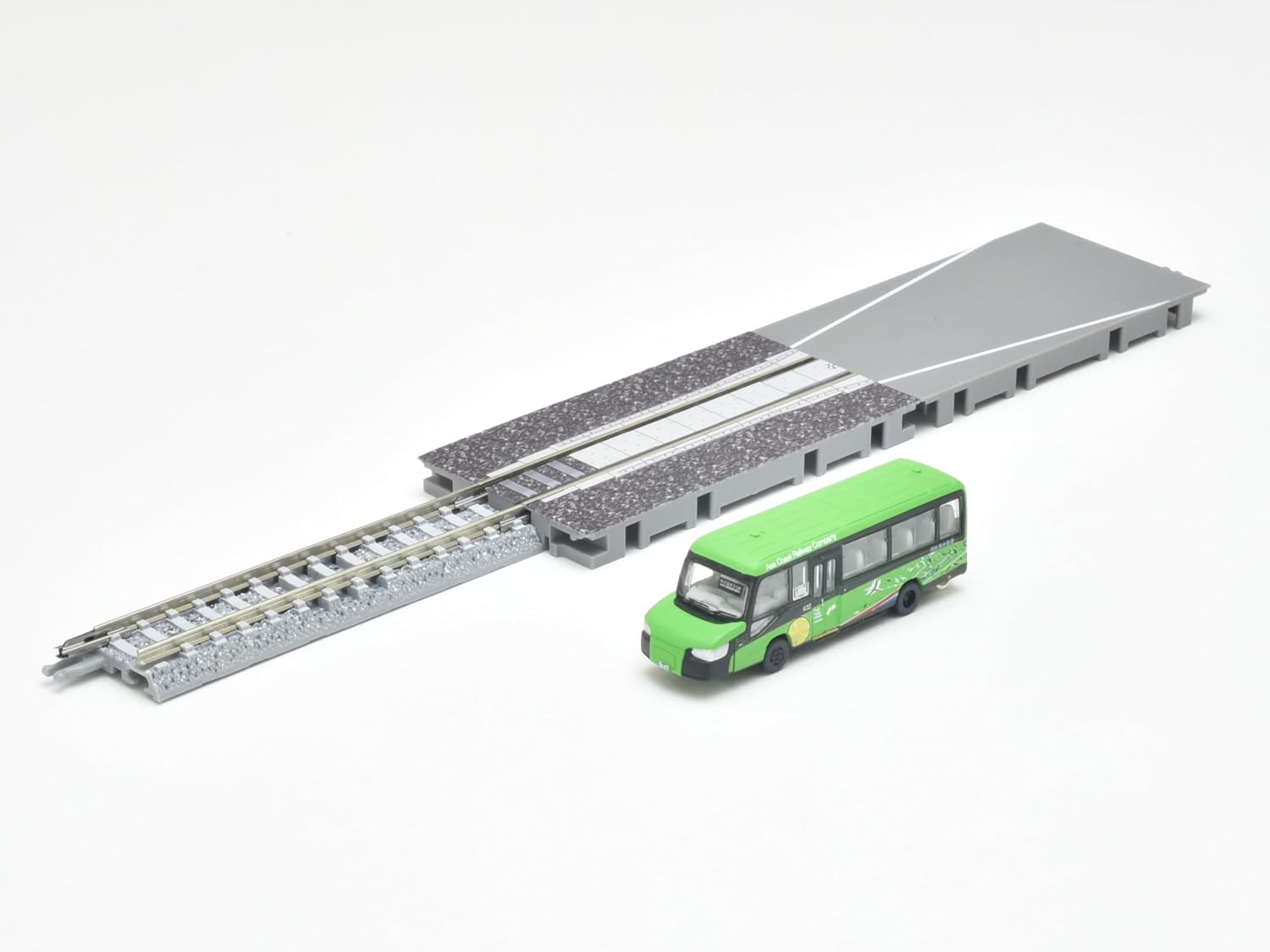 Railway Collection/The Bus Collection Asakaigan Railway DMV-932 Sudachi no Kaze with Mode Interchange Diorama Supplies
