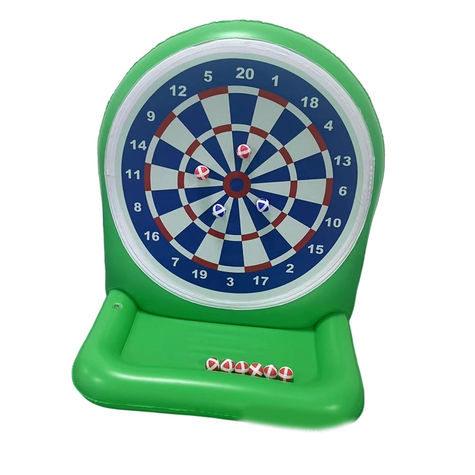 Stabiles aufblasbares Wasserwurfbrett Set, Wasserspiele für Familien Strandausflüge und Partys, Kinder Poolspiel