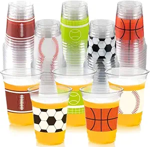 50Pcs Sports Party Decoration Cups