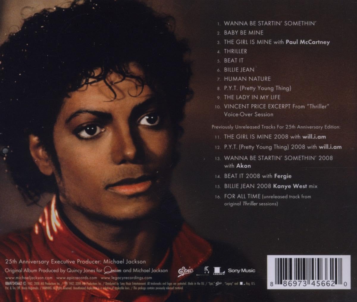Thriller 25th Anniversary Edition -
