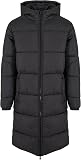 Urban Classics Tb7010-mens Long Puffer Coat Manteaux, Noir, L Homme - 4