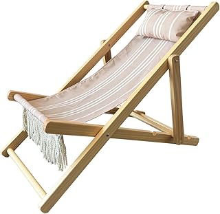 Children’s Vintage Sun Lounger Sling Chair