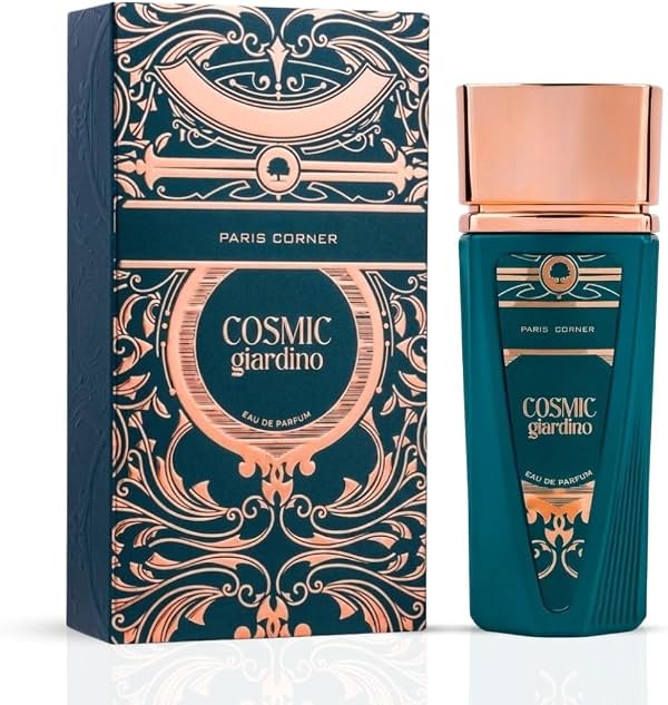 Paris Corner Cosmic Giardino Eau de Parfum Spray 100ml (3.4 oz) Cosmic Giardino 3.4 Fl Oz (Paquete de 1)