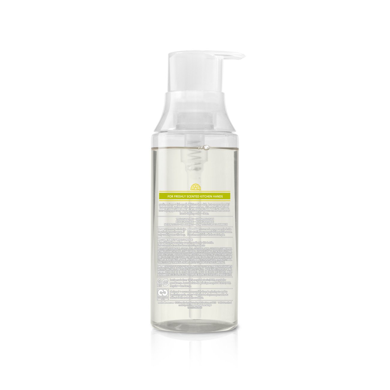 Method Naturally Derived Odor Eliminating Kitchen Hand Wash, Lemon Grass,12 Fl Oz (Pack of 6)