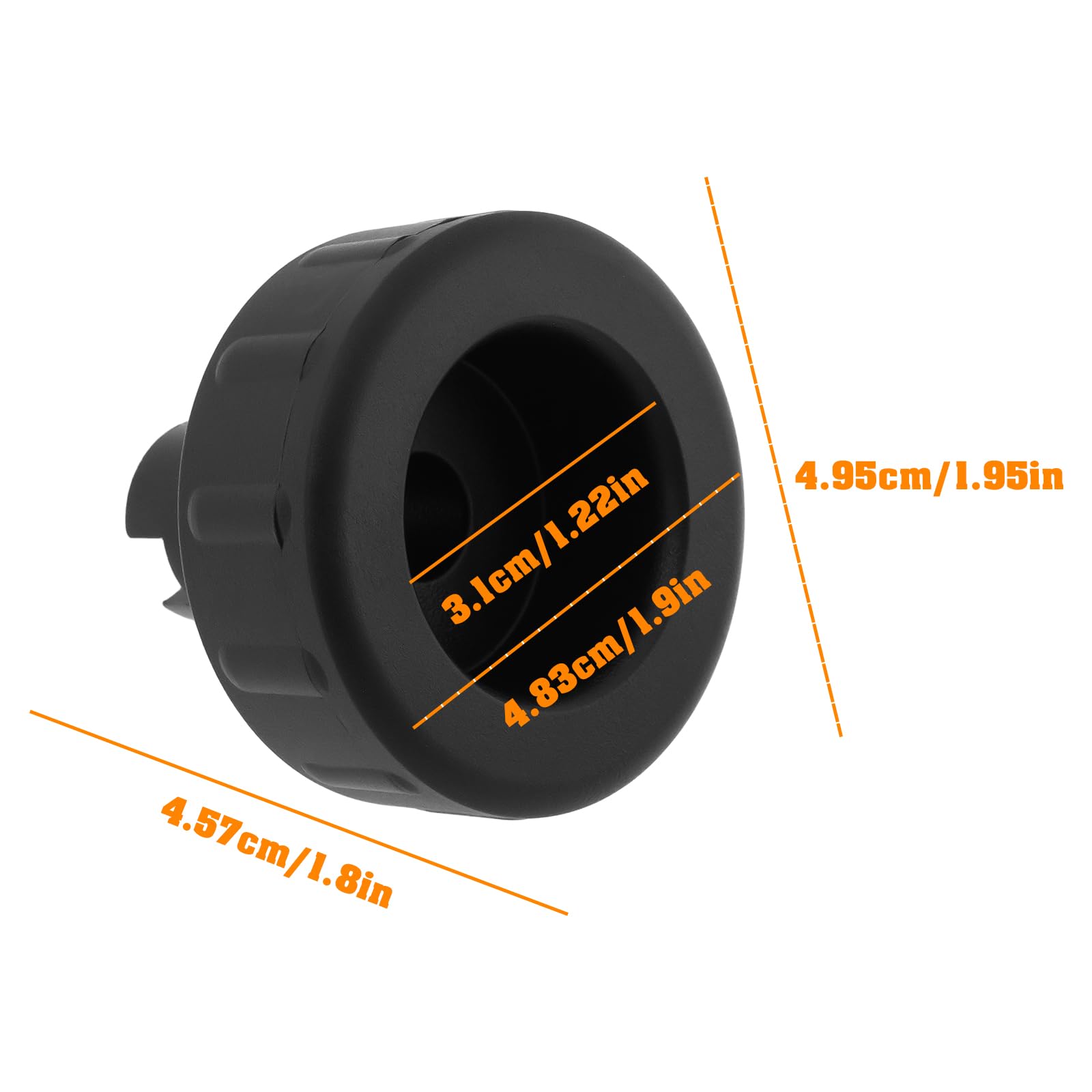 LT Easiyl Table Saw Knob Replacement Part 5140032-28 Compatible with DeWalt DW745 Type 1 Compatible with DW745 Type 2 - Image 4