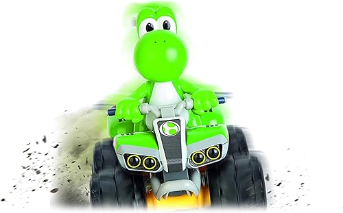Miniatura 5 de Carrera RC Nintendo Mario Kart 2.4 GHz Radio Control Remoto Vehículo de Coche de Juguete - Yoshi Quad