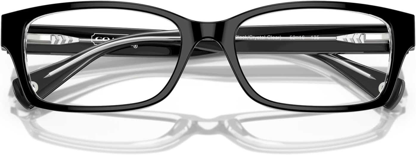 COACH Women's HC6040 Brooklyn Rectangular Prescription Eyewear Frames - Image 5