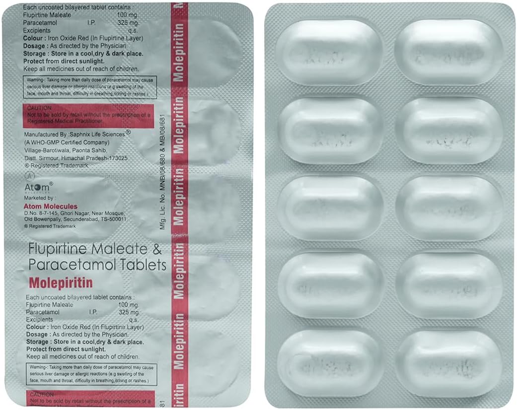 Molepiritin - Strip of 10 Tablet