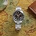 Baltany S6083 GMT Auto Watch, Sport Watches with Rotating Bezel and Date Function (Black Dial)