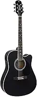 Violão Eletroacústico Dreadnought Aço GDC-1 CEQ Satin Black