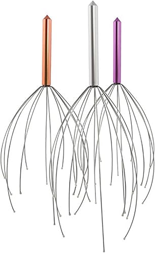 Miniatura 3 de Deluxe Comfort Masajeador portátil de mano para la cabeza del cuero cabelludo, alivia el estrés, promueve la relajación profunda, peso ligero,