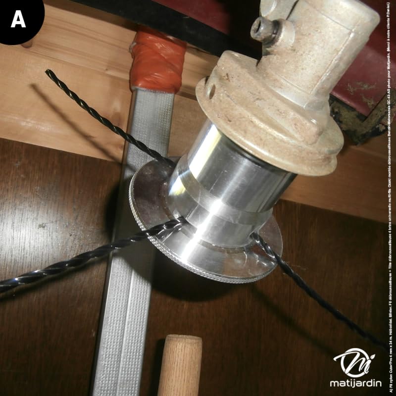 Matijardin - Tête débroussailleuse 4 brins universelle multi-fils Ozaki