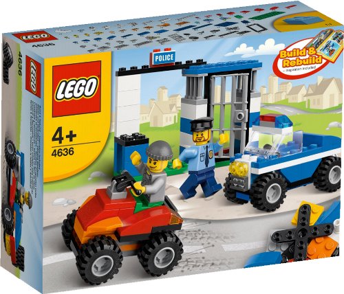 Lego Classic 4636 - Set de Construcción de Policía