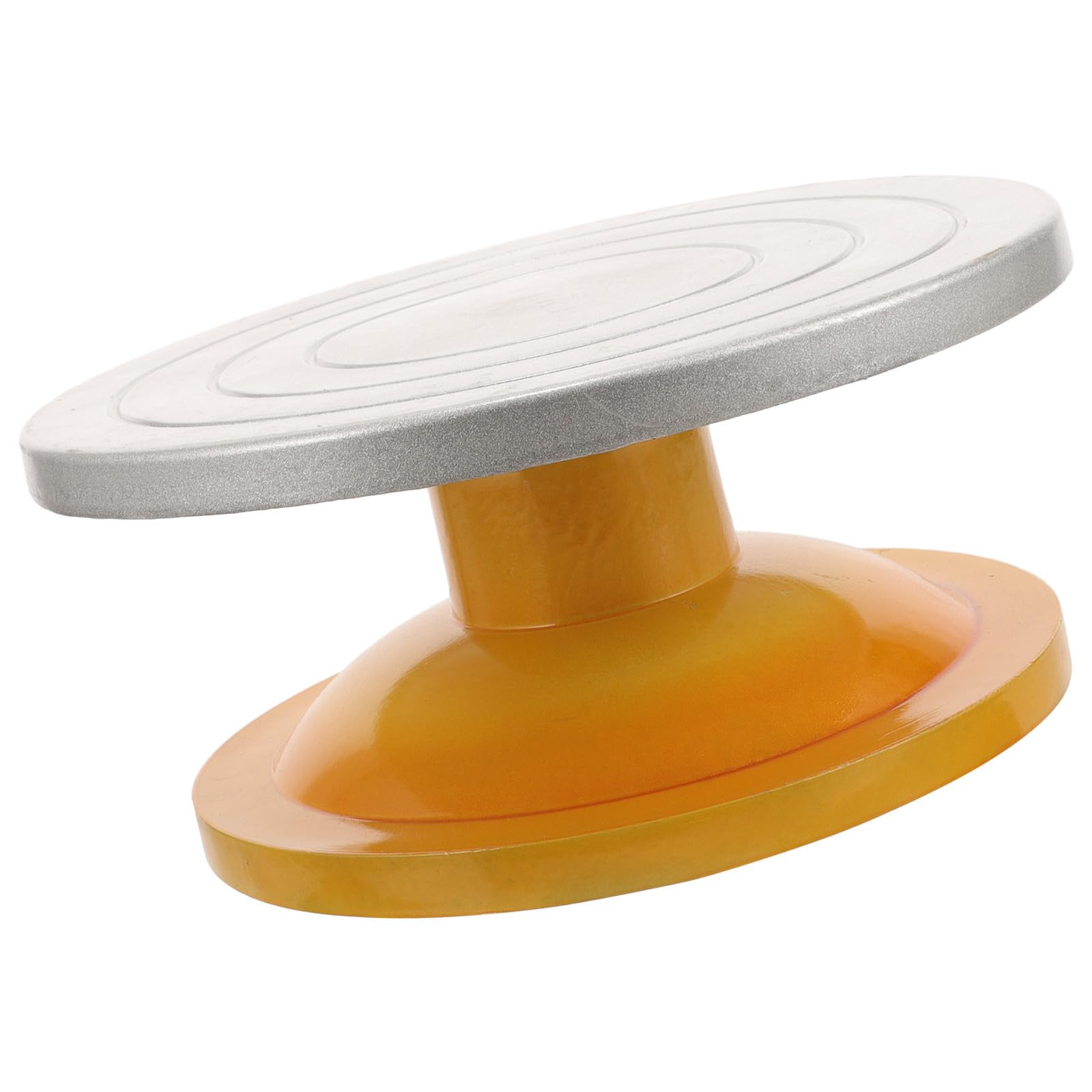 Mipcase Tavola Girevole in Plastica per Ceramica, 25cm, Rotazione Manuale