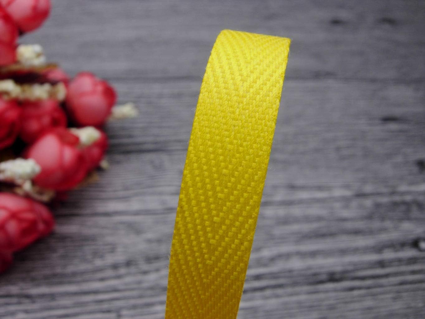 RZ645-16 Twill Tape Ribbon 50 Yard Roll No Fading Ribbon for Sewing and Gift Wrapping (RZ-645, 5/8" (16MM))