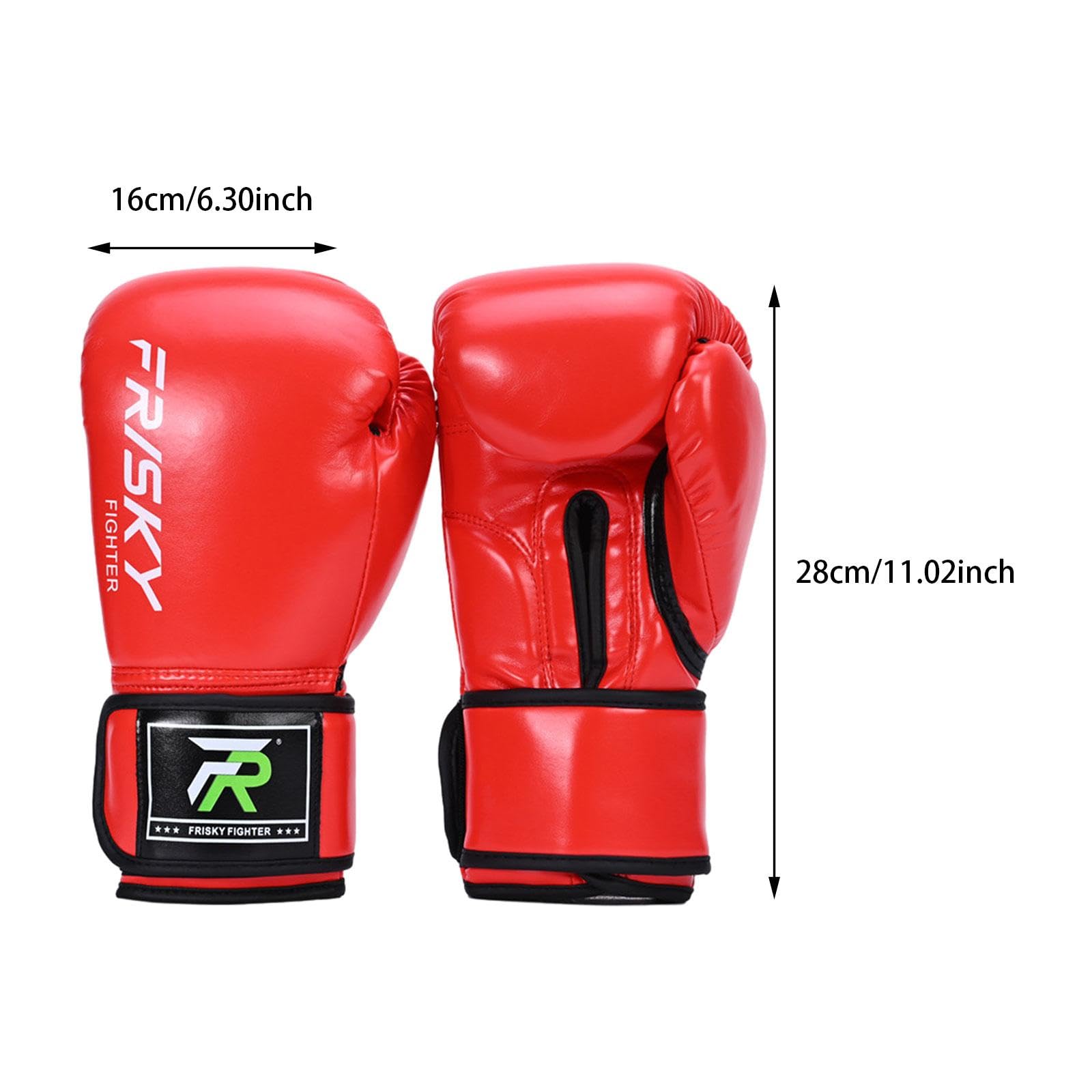 Guantoni da, Attrezzatura per Allenamento Uomo E Donna, Guantoni da, Guantoni da Pugilato per MMA, Sparring, Grappling, Kickboxing, Rosso 10OZ