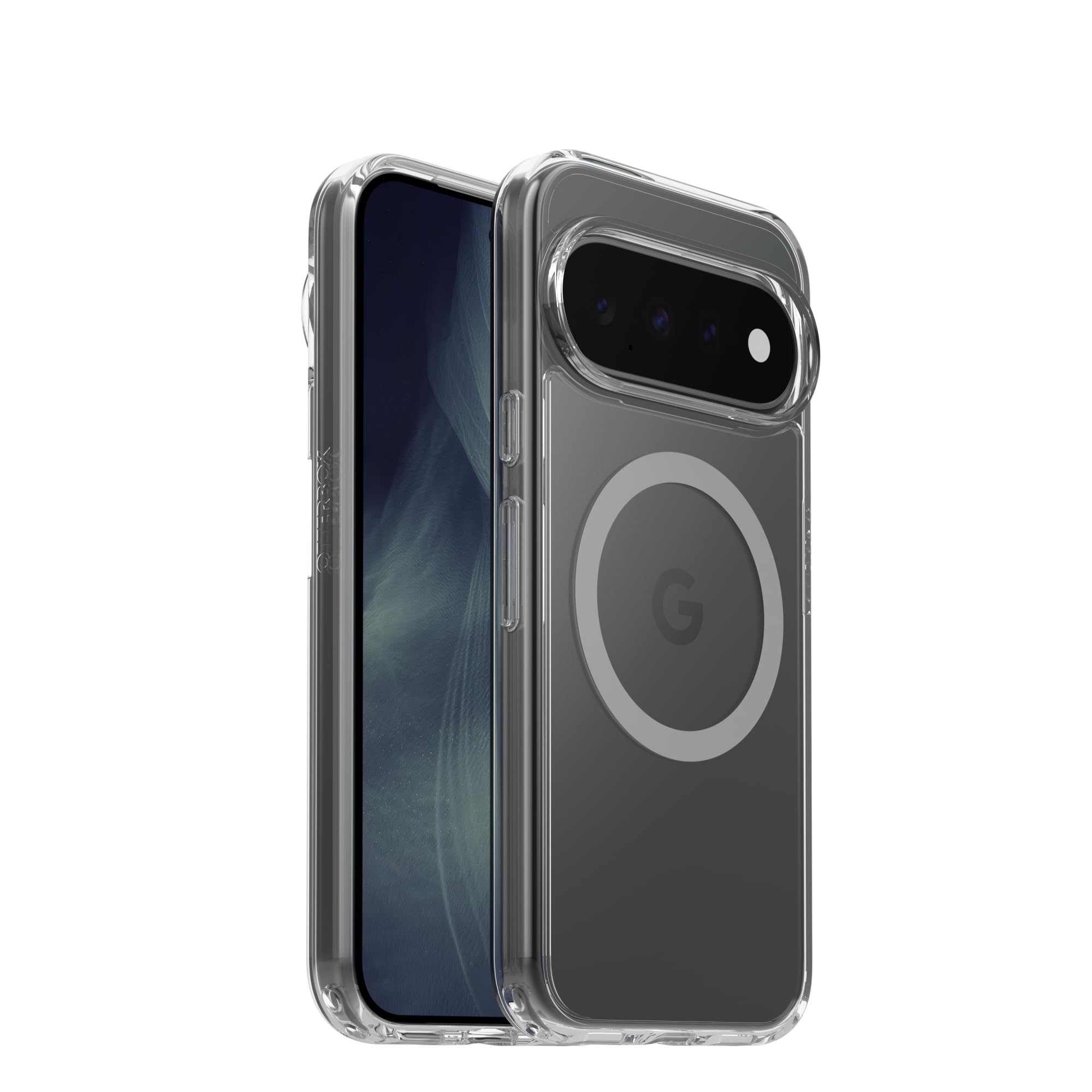 OtterBox Custodia per Google Pixel 11 e Pixel 11 Pro Lumen, trasparente | Custodia minimalista per Google Pixel, design opaco trasparente, magneti integrati, protezione contro le cadute