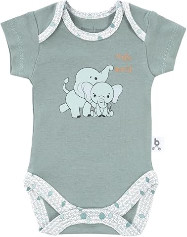 Gezenbebe Hero Bebekler İçin Kısa Kol Body Elephant