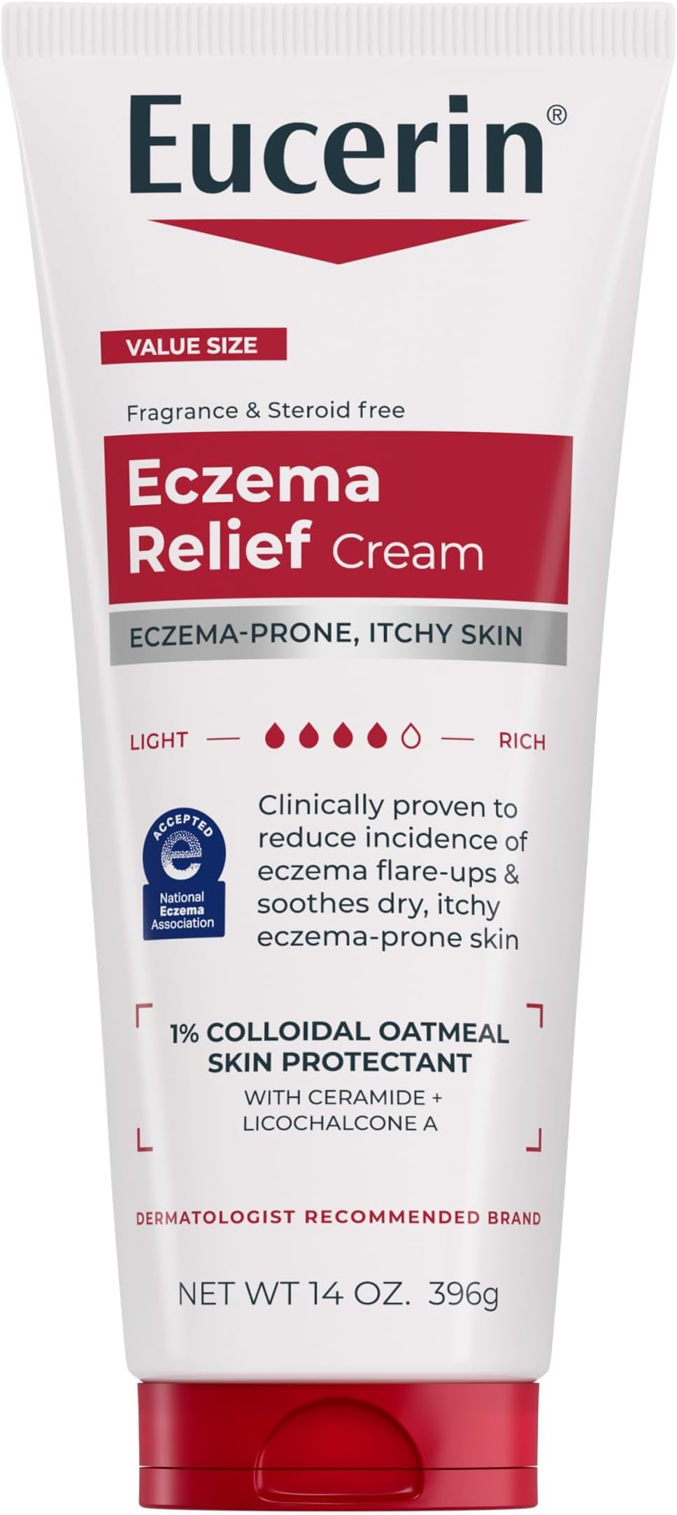 Eucerin Eczema Relief Body Cream with Colloidal Oatmeal, 8 OZ — Amazon image 14